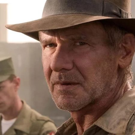 Harrison Ford in "Indiana Jones and the Dial of Destiny"