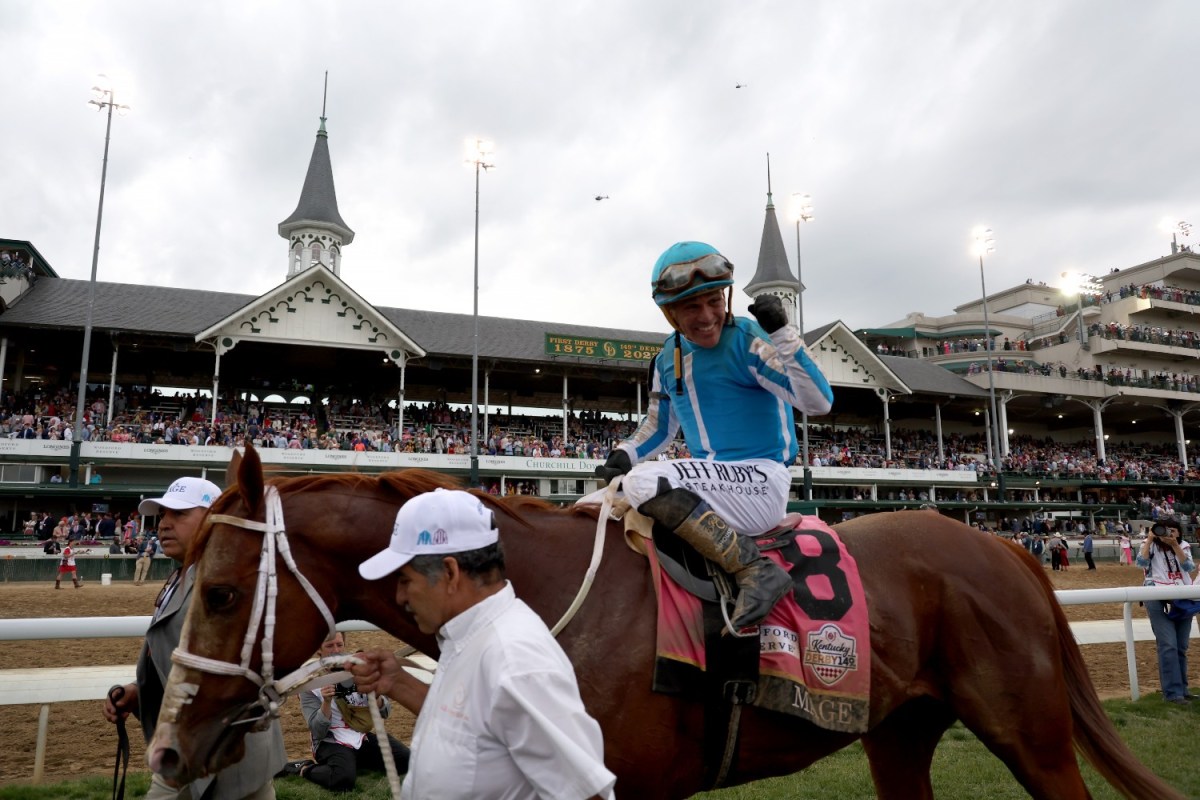 Mage at the Kentucky Derby