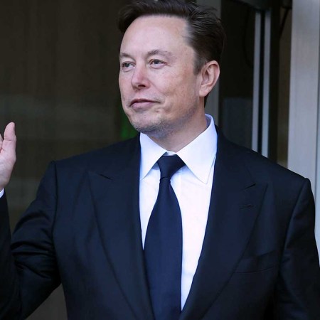 Tesla CEO Elon Musk leaves the Phillip Burton Federal Building on January 24, 2023 in San Francisco, California. A Musk impersonator showed up at a launch party for a magazine in NY on April 27, confusing guests
