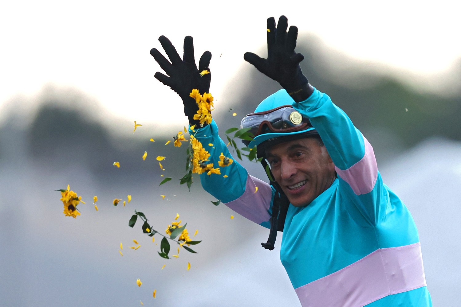 John Velazquez at Preakness