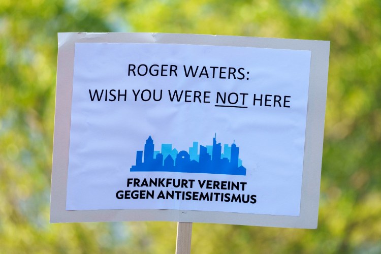 Roger Waters protest