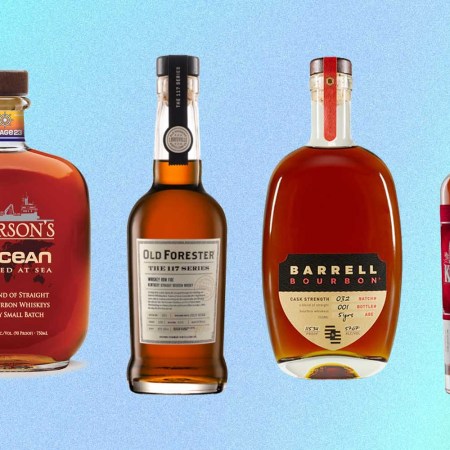 Four bottles of bourbon that are ideal for sipping