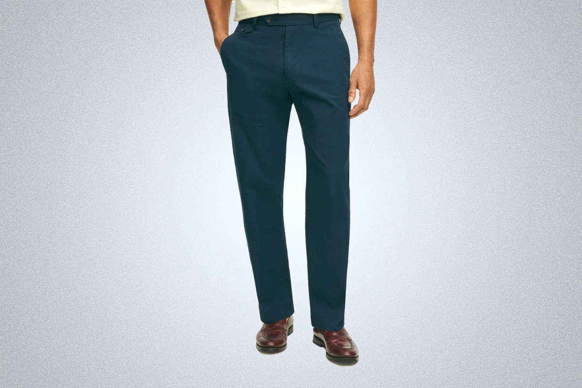 Brooks Brothers Clark Poplin Chino Pants