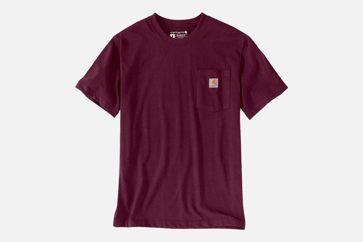 Carhartt Relaxed Fit Heavyweight Short-Sleeve Pocket T-Shirt