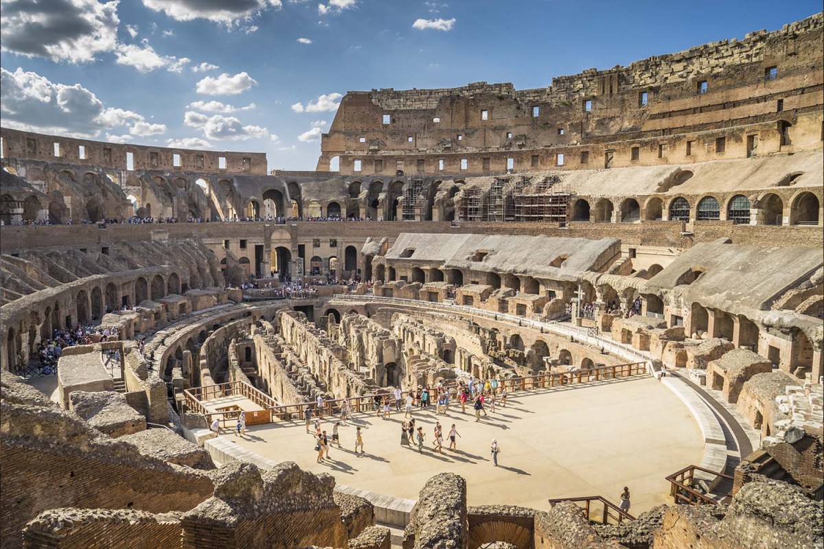 The Colosseum is the most famous monument of ancient Rome