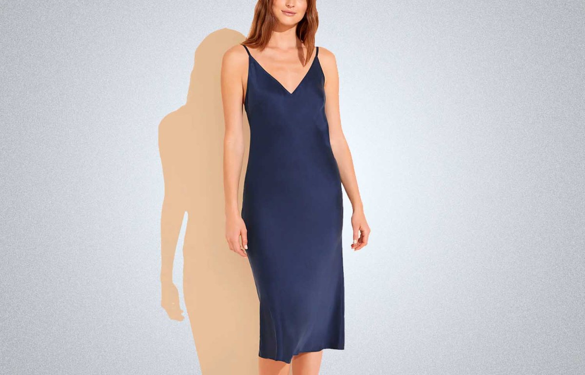 Eberjey Inez Washable Silk Slip Dress