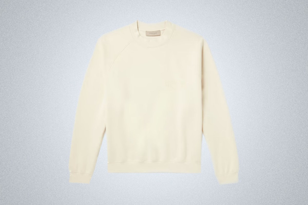 Fear of God Essentials Cotton-Blend Jersey Sweatshirt