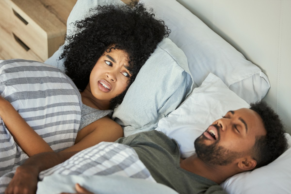If Your Snoring Keeps Your Partner Up, It’s Time for Sleep Divorce