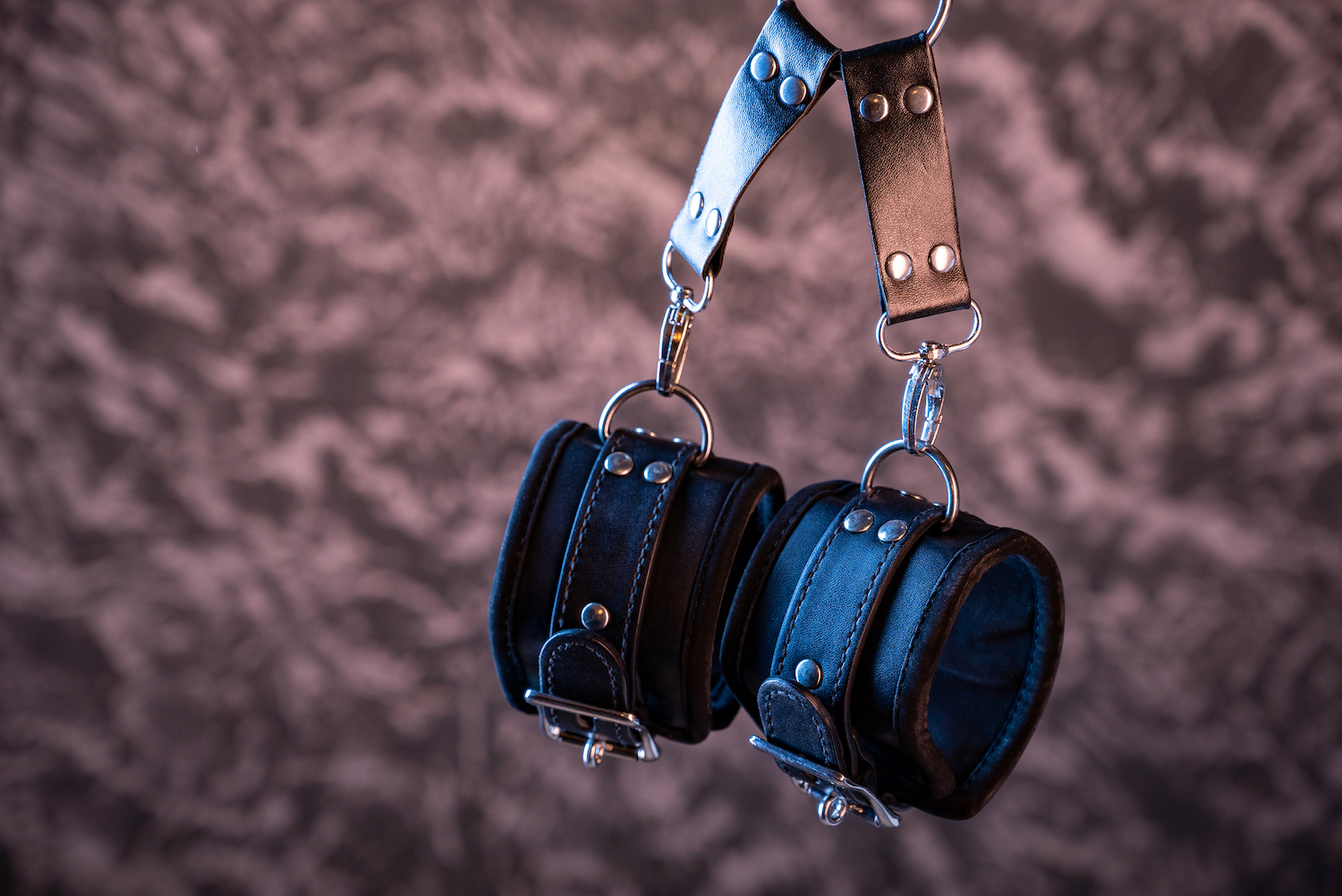 leather bondage straps for kink and BDSM