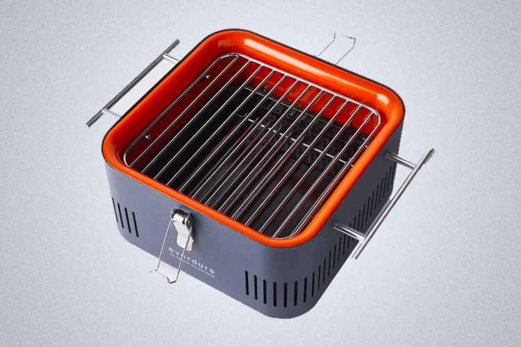 Grill on the Go With This Discounted Portable Charcoal Grill