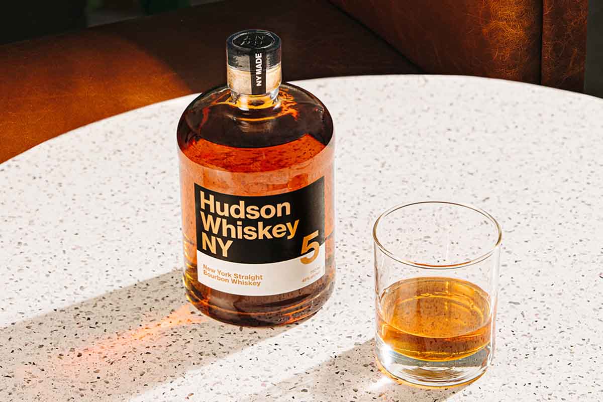 Hudson Whiskey New York Straight Bourbon 5 Year Old