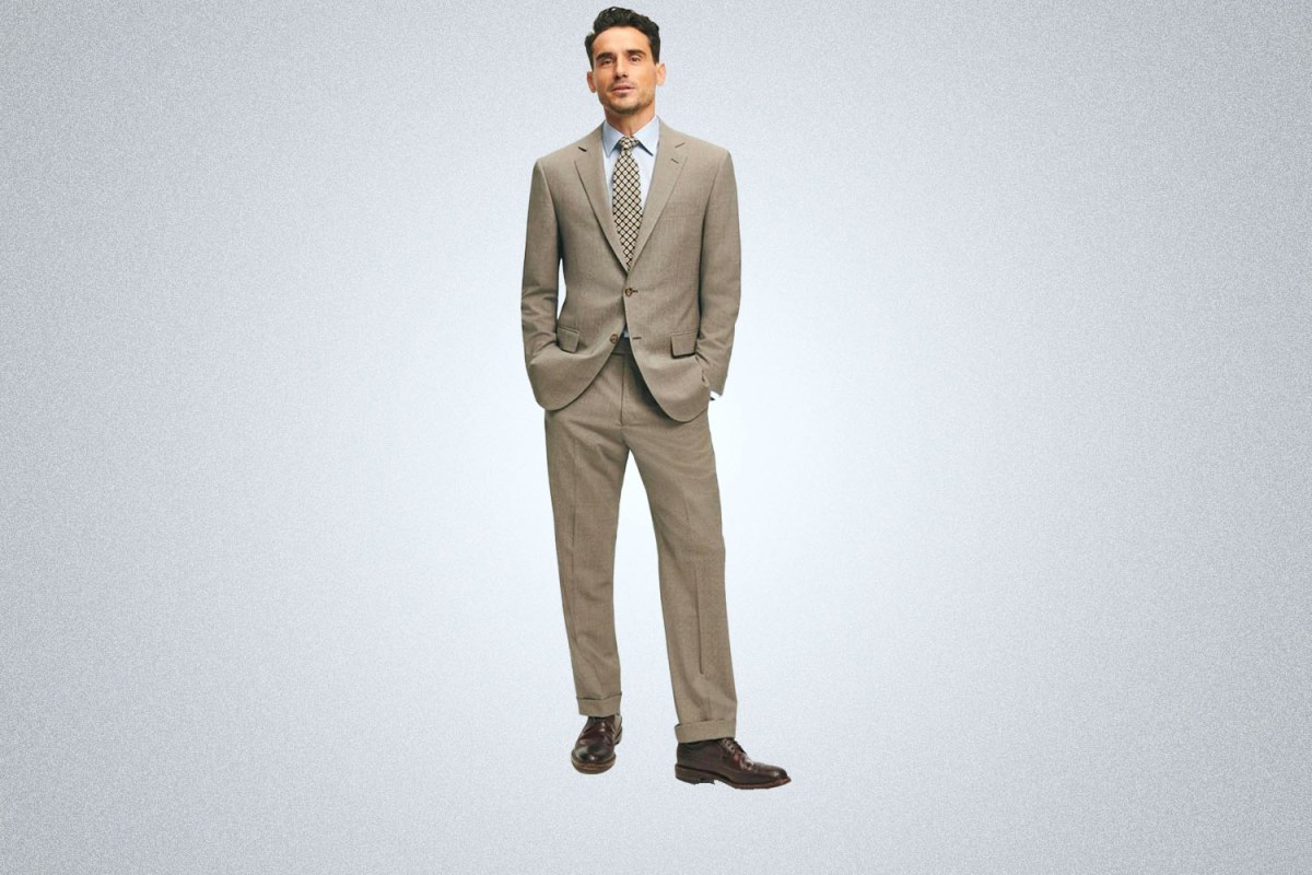 Brooks Brothers Madison Fit Stretch Wool 1818 Suit