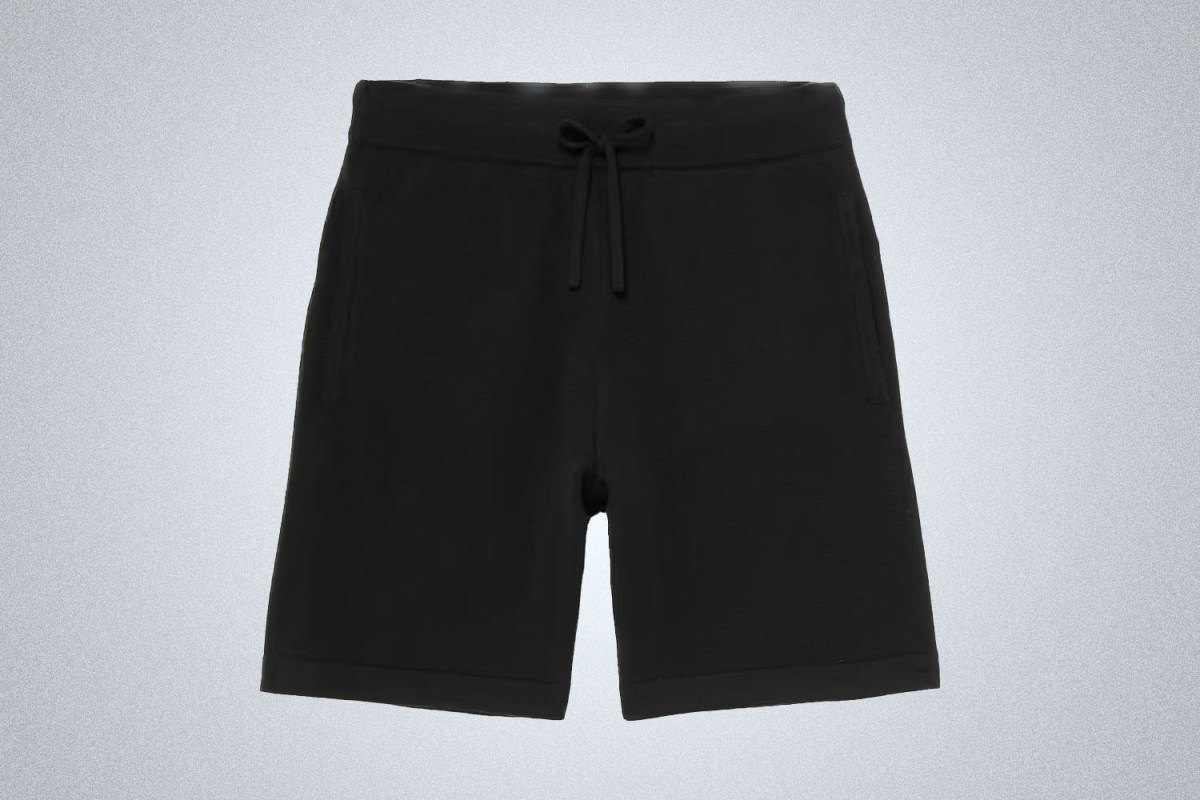 Mr Porter Straight-Leg Cashmere Drawstring Shorts