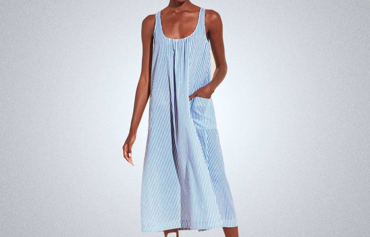 Eberjey Organic Sandwashed Cotton Two-Way Dress
