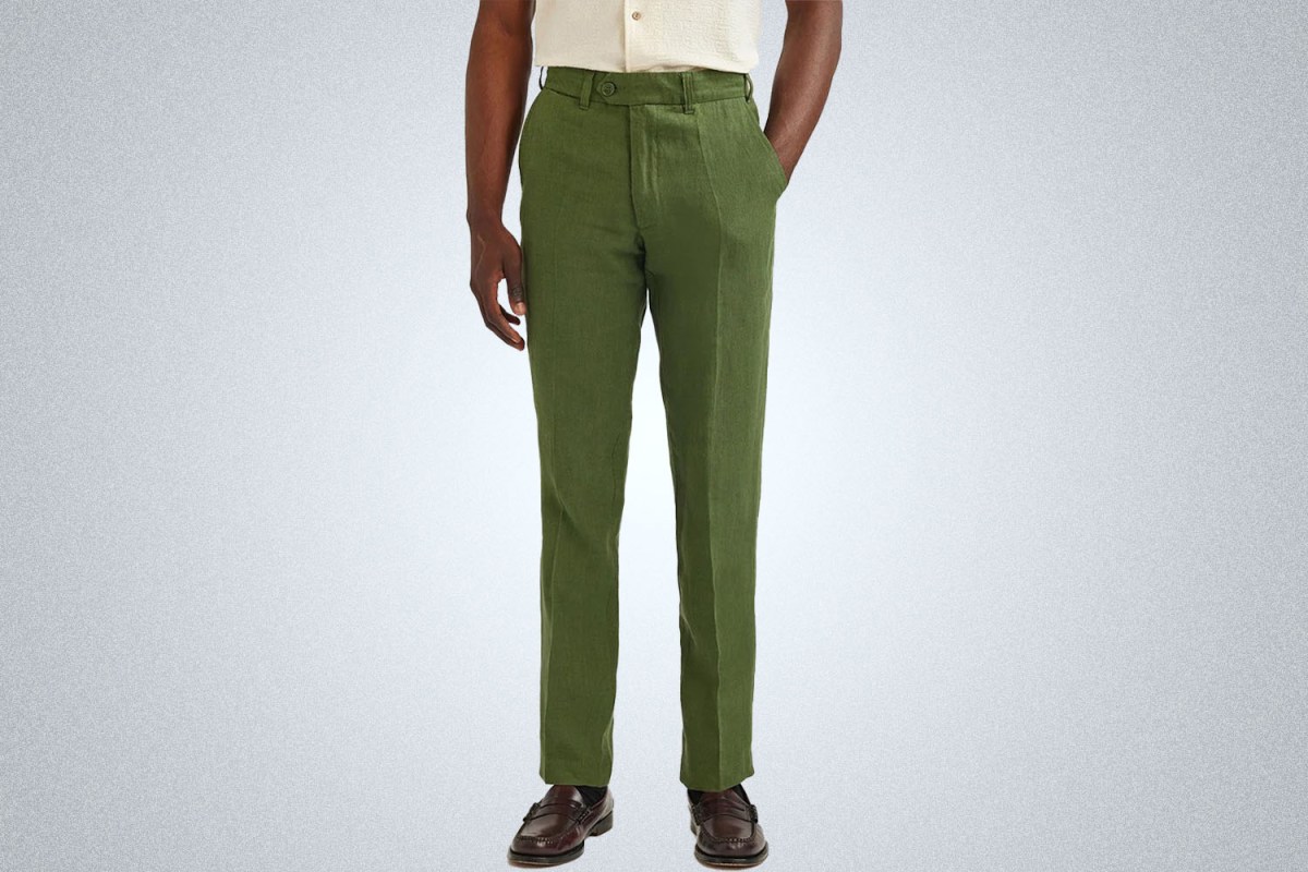 Percival Linen Tailored Trousers