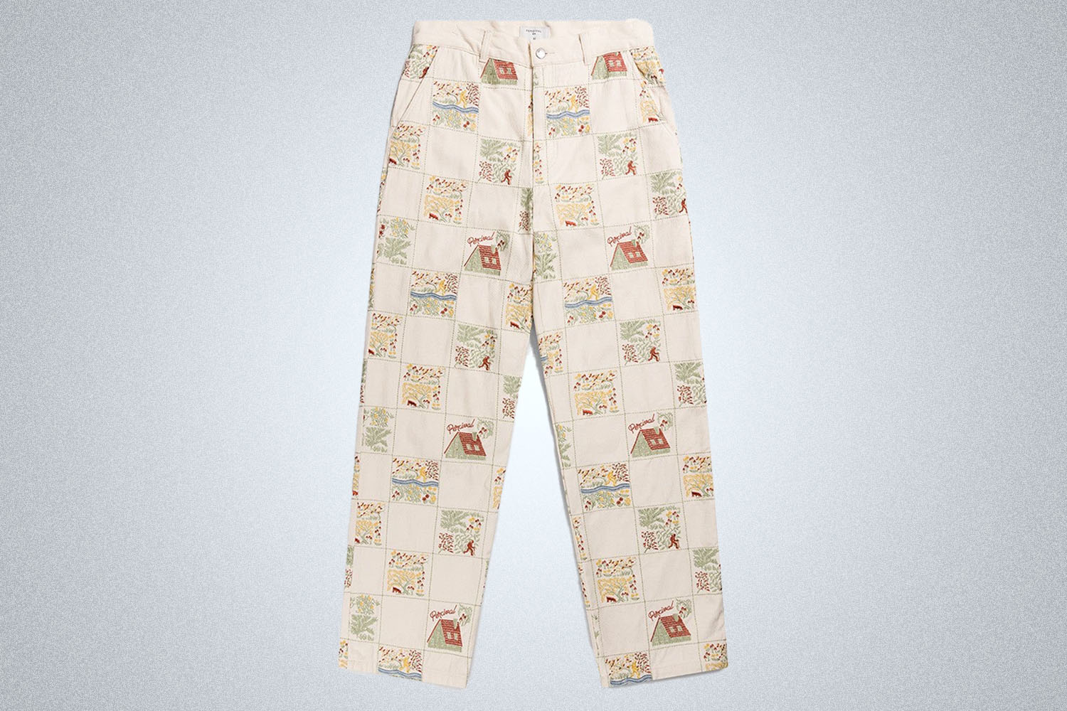 Percival Checkerboard 5-Pocket Trouser