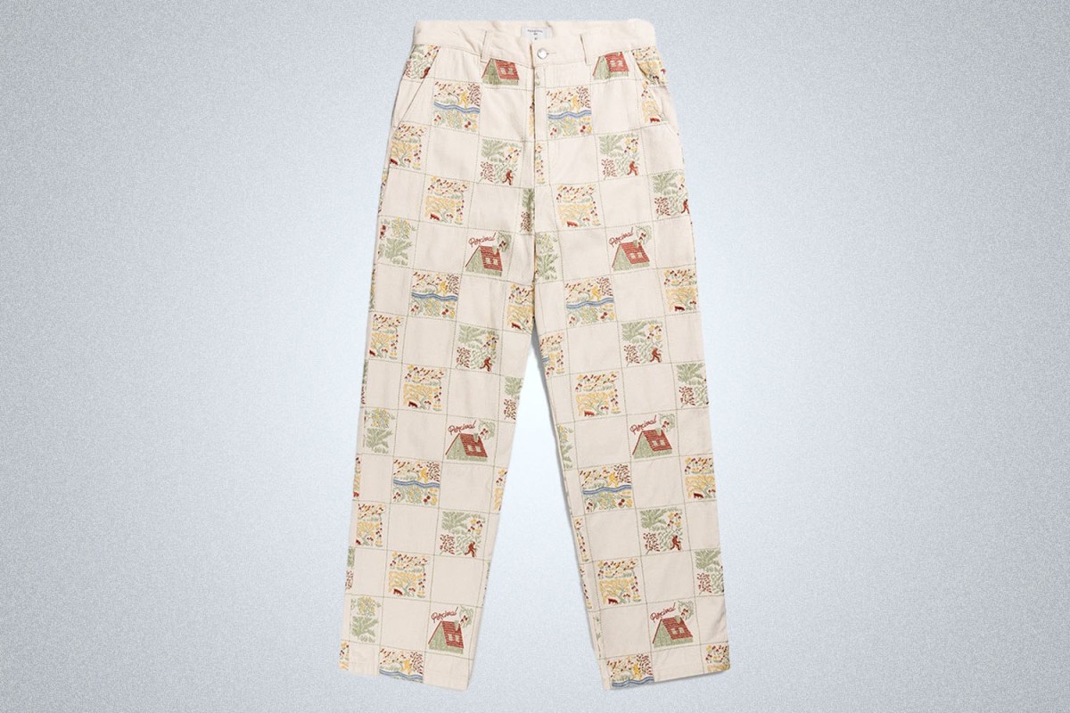 Percival Checkerboard 5-Pocket Trouser