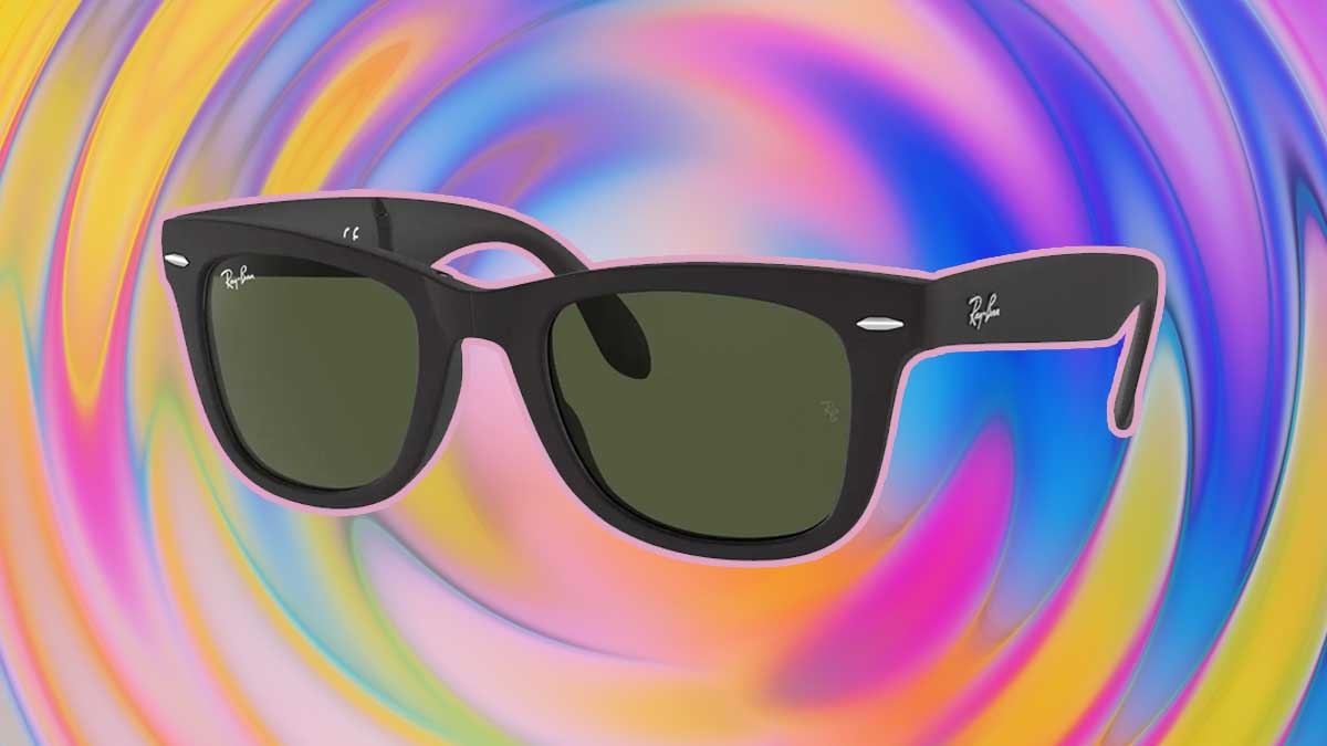 Ray-Ban 54mm Wayfarer Sunglasses, part of a big sale on Ray-Bans at Nordstrom Rack