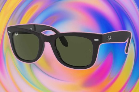 Ray-Ban 54mm Wayfarer Sunglasses, part of a big sale on Ray-Bans at Nordstrom Rack