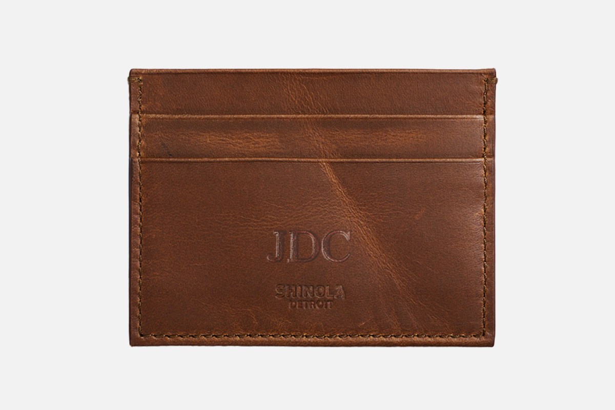 Shinola Five Pocket Card Case
