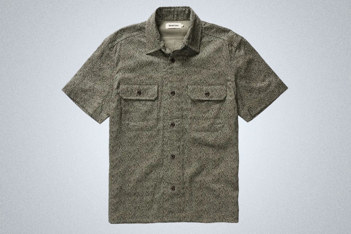 Taylor Stitch The Short Sleeve Officer Shirt