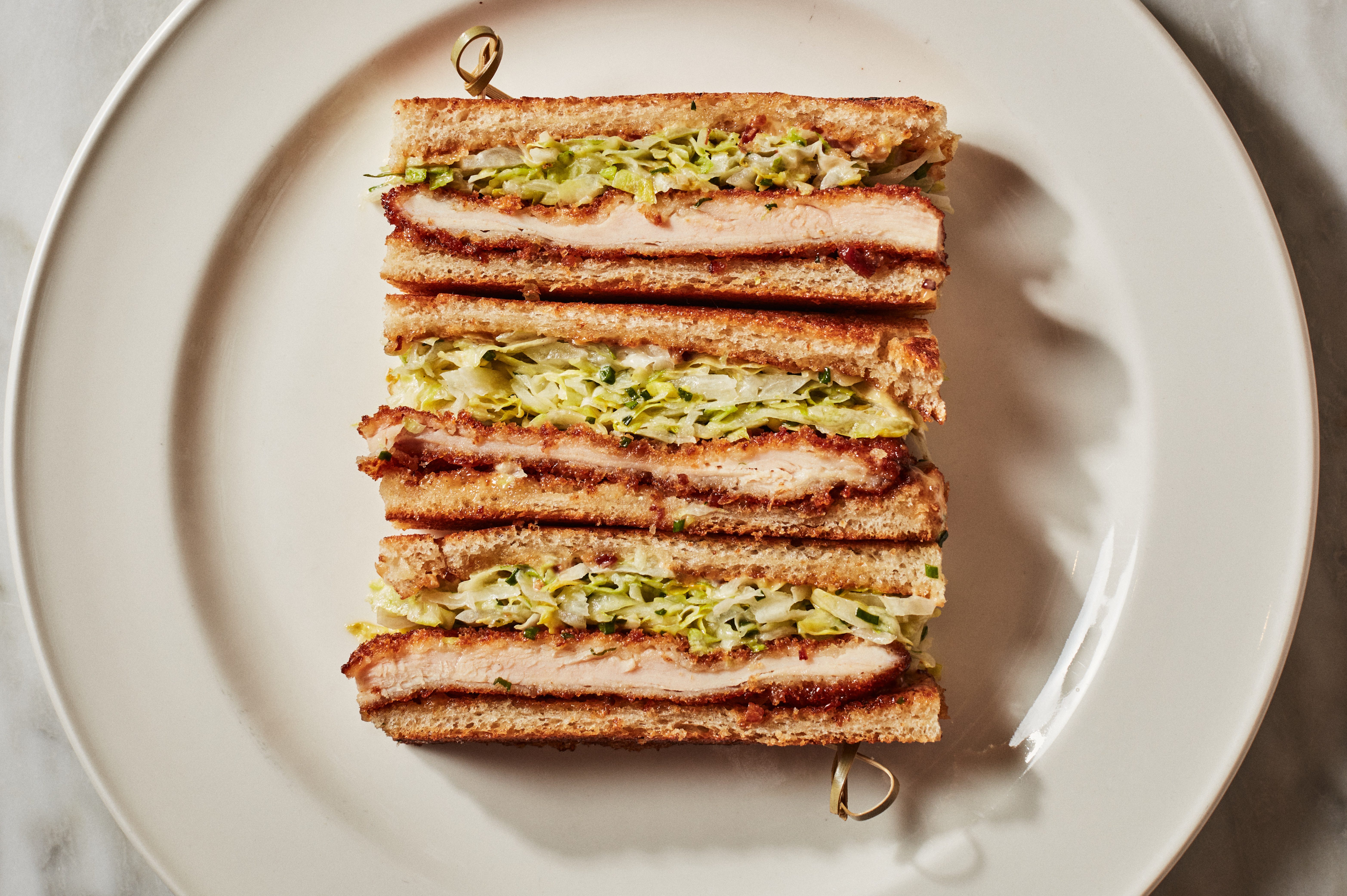 The Chloe's chicken katsu sandwich.