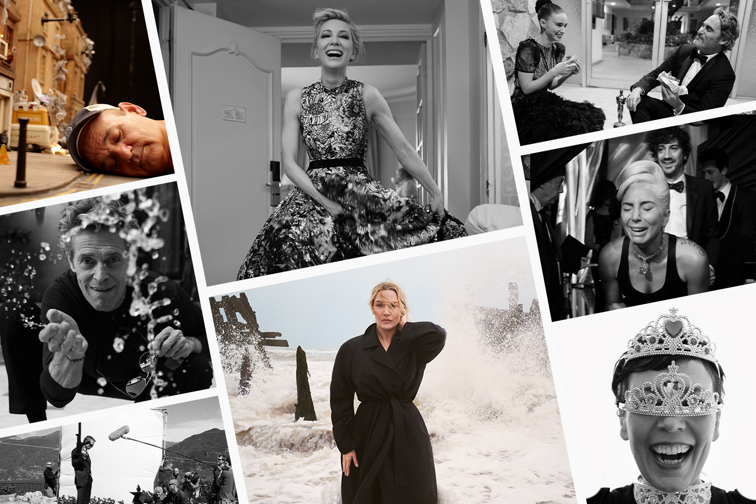 Photos of celebrities and actors by Greg Williams from his new book "Greg Williams Photo Breakdowns: The Stories Behind 100 Portraits"