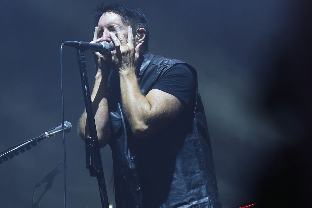 Trent Reznor of Nine Inch Nails performs during VetsAid 2022 at Nationwide Arena on November 13, 2022.