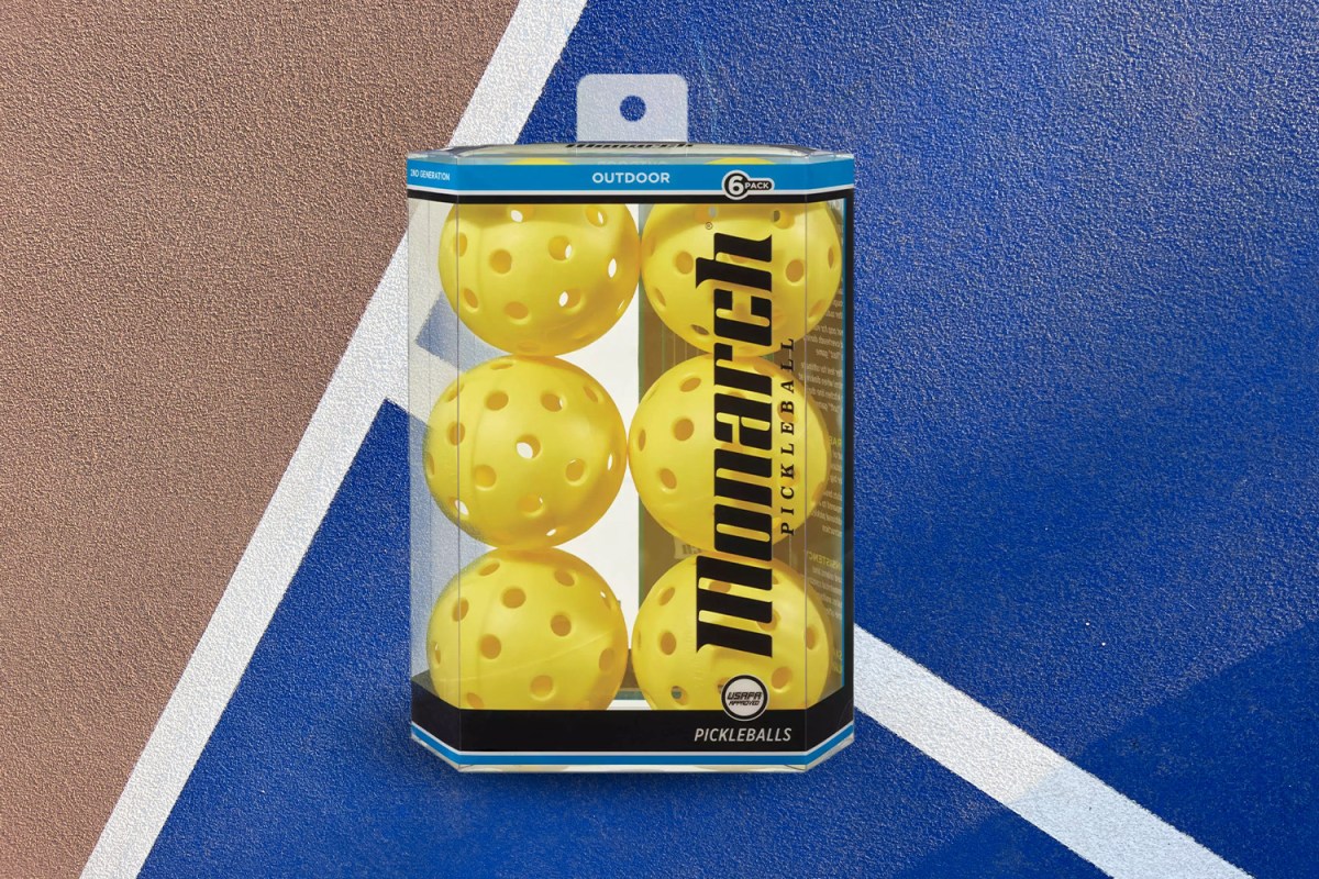 Monarch Outdoor Pickleballs 6-Pack