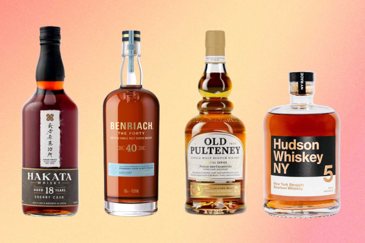 Four whisk(e)y bottles as part of the best whiskeys of June 2023