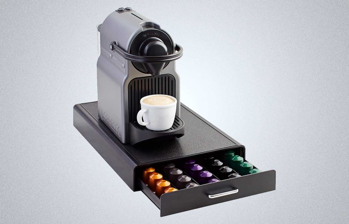 Amazon Basics Nespresso OriginalLine Coffee Pod Storage Drawer Holder