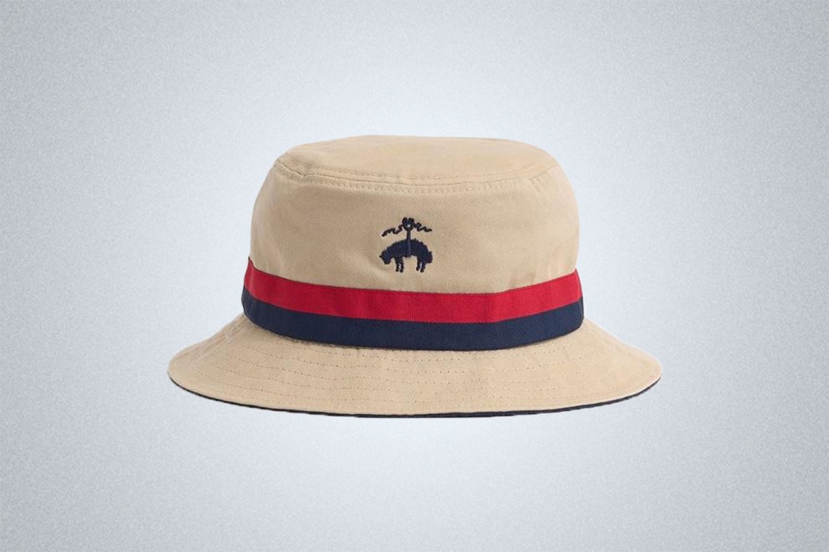 Brooks Brothers Reversible Bucket Hat