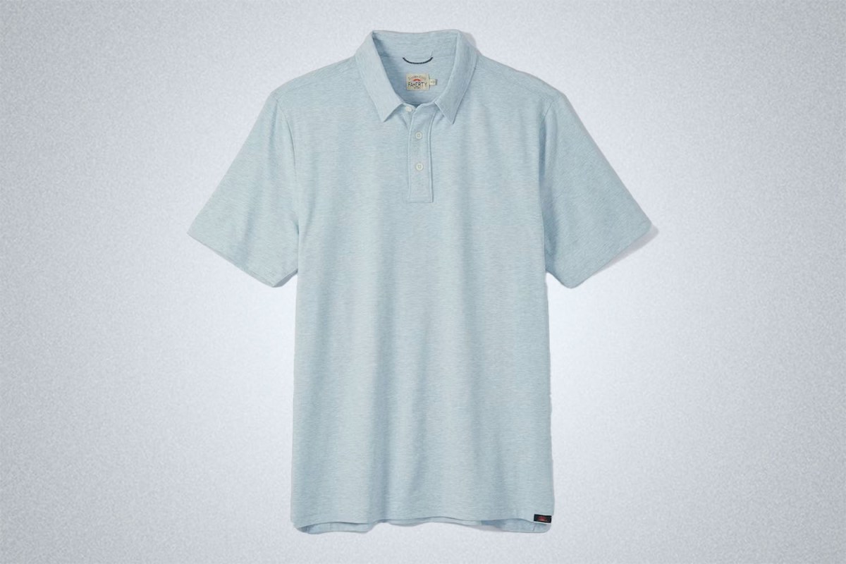 Faherty Movement Short Sleeve Polo