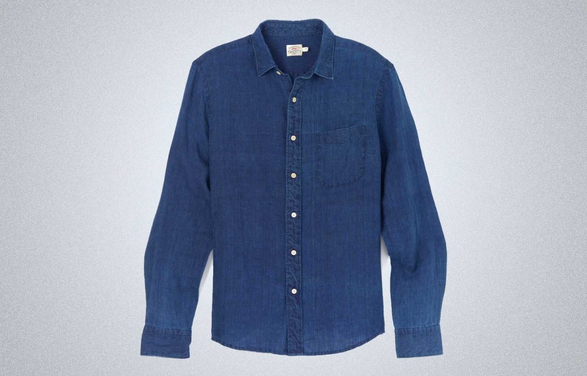 Faherty Linen Laguna Shirt