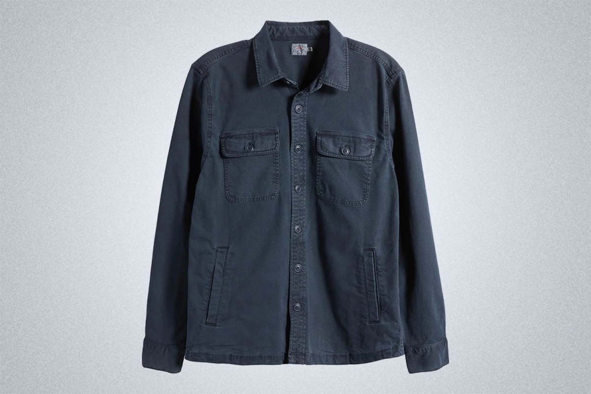 Faherty CPO Cotton Shirt Jacket