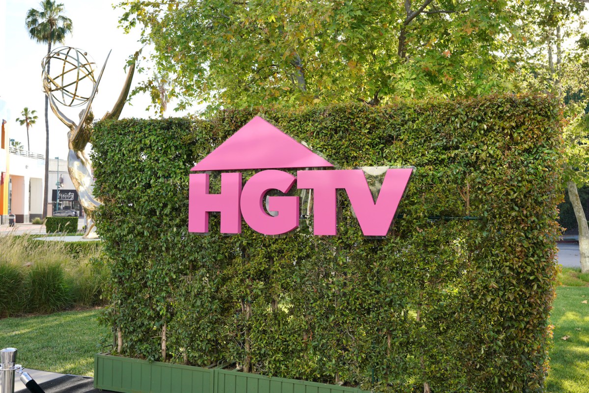 Signage is seen during the HGTV's "Ugliest House in America" For Your Emmy Consideration Event at Saban Media Center