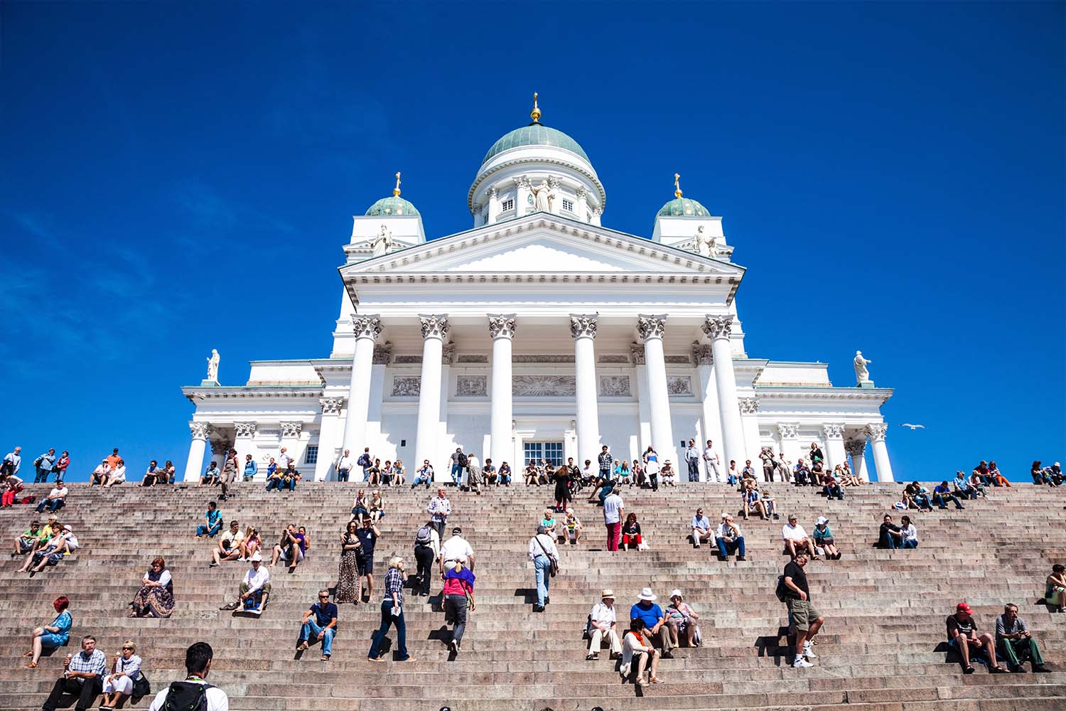 Helsinki Cathedral in the city center