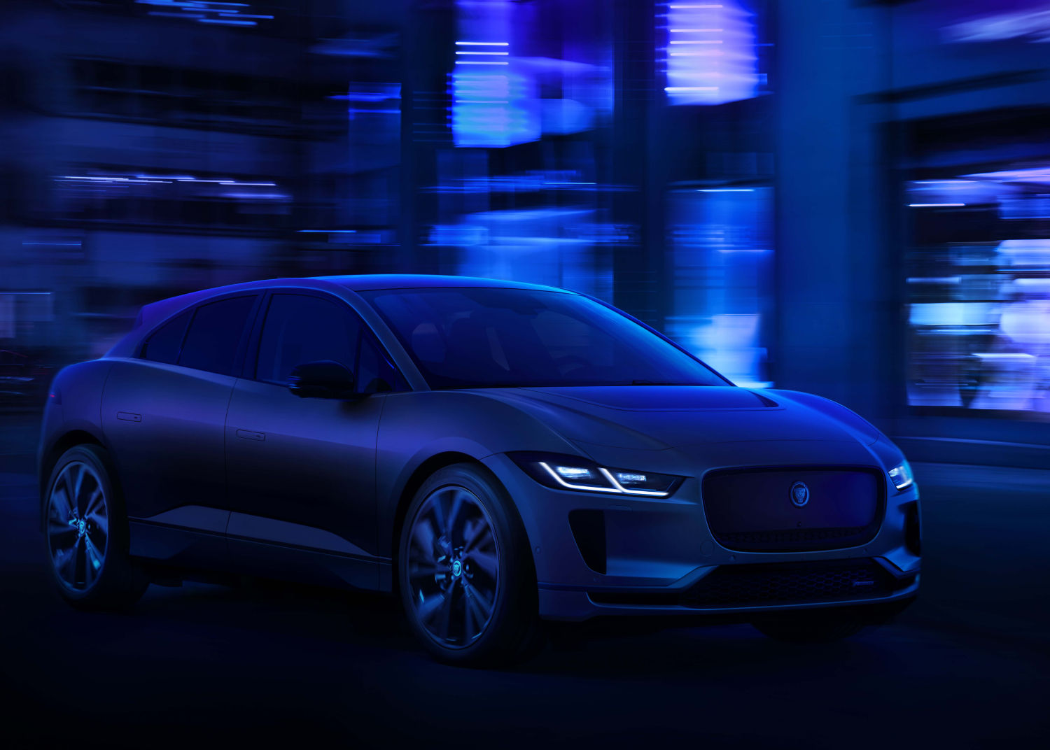 A rendering of the new Jaguar I-PACE