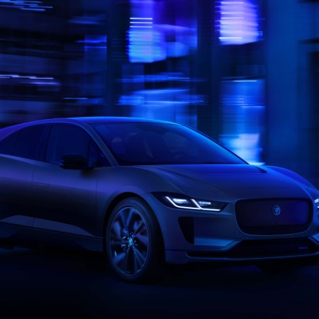 A rendering of the new Jaguar I-PACE
