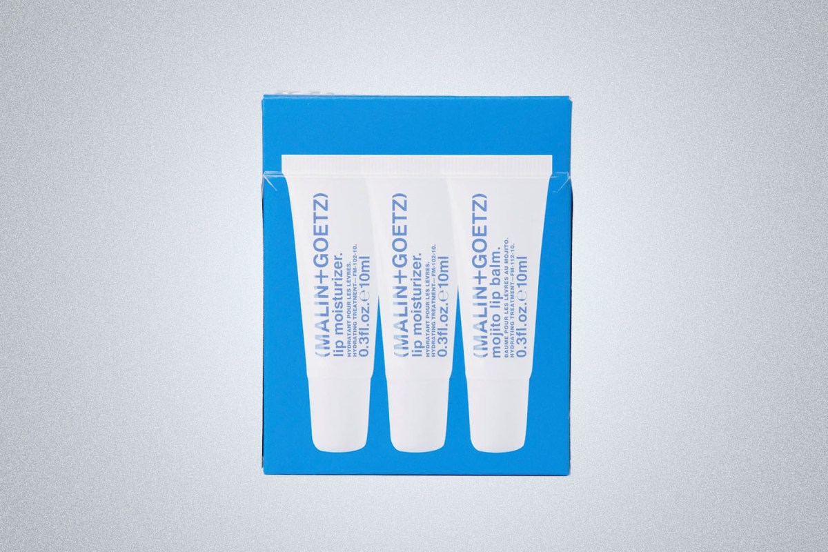 MALIN+GOETZ Lip Service Full Size Lip Moisturizer & Balm Trio