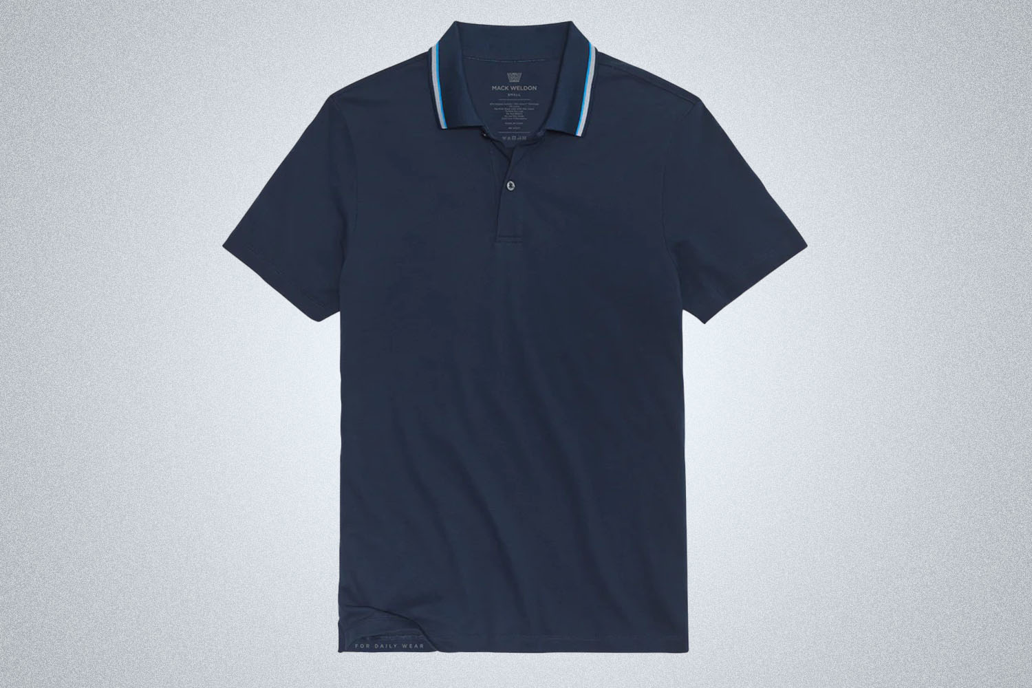 Mack Weldon Silver Piqué Polo