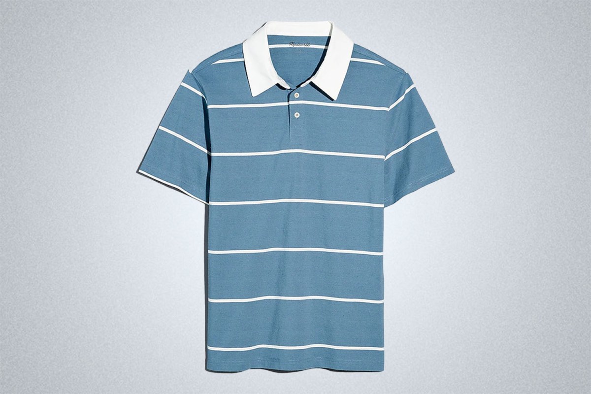 Madewell Rugby Short-Sleeve Polo Shirt