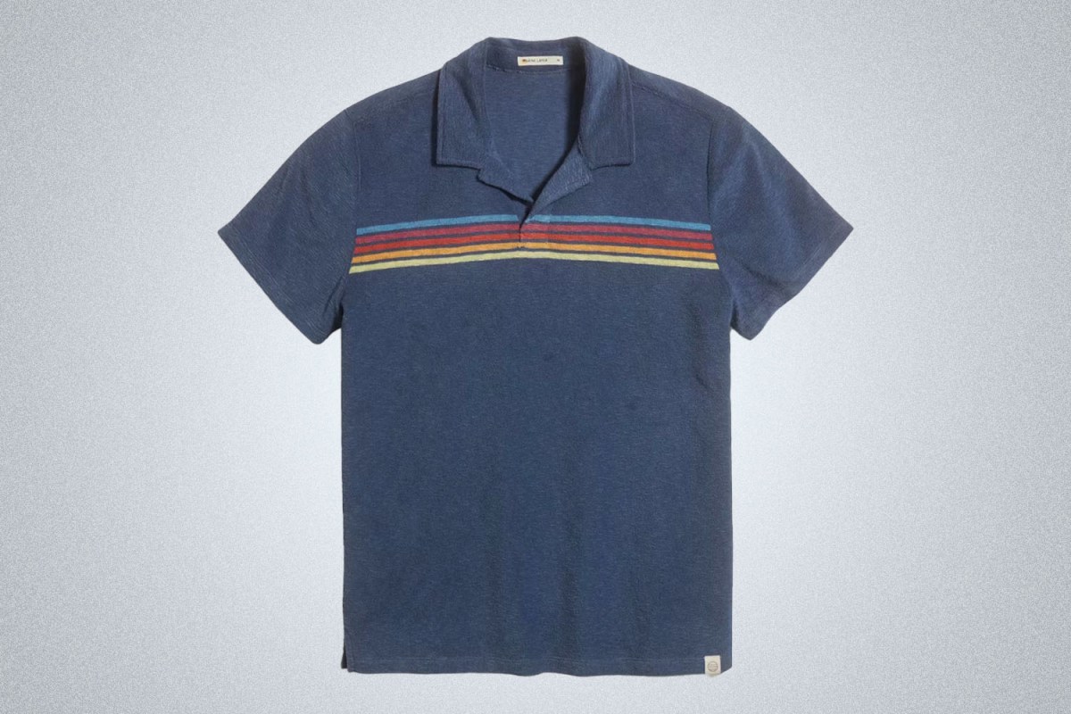 Marine Layer Terry Out Polo