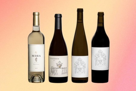 Four bottles from the Napa-based Mira Winery