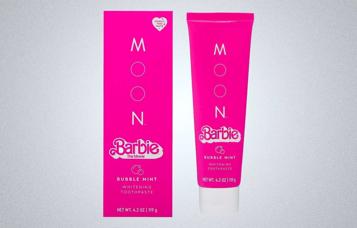 Barbie The Movie X Moon Bubble Mint Whitening Toothpaste