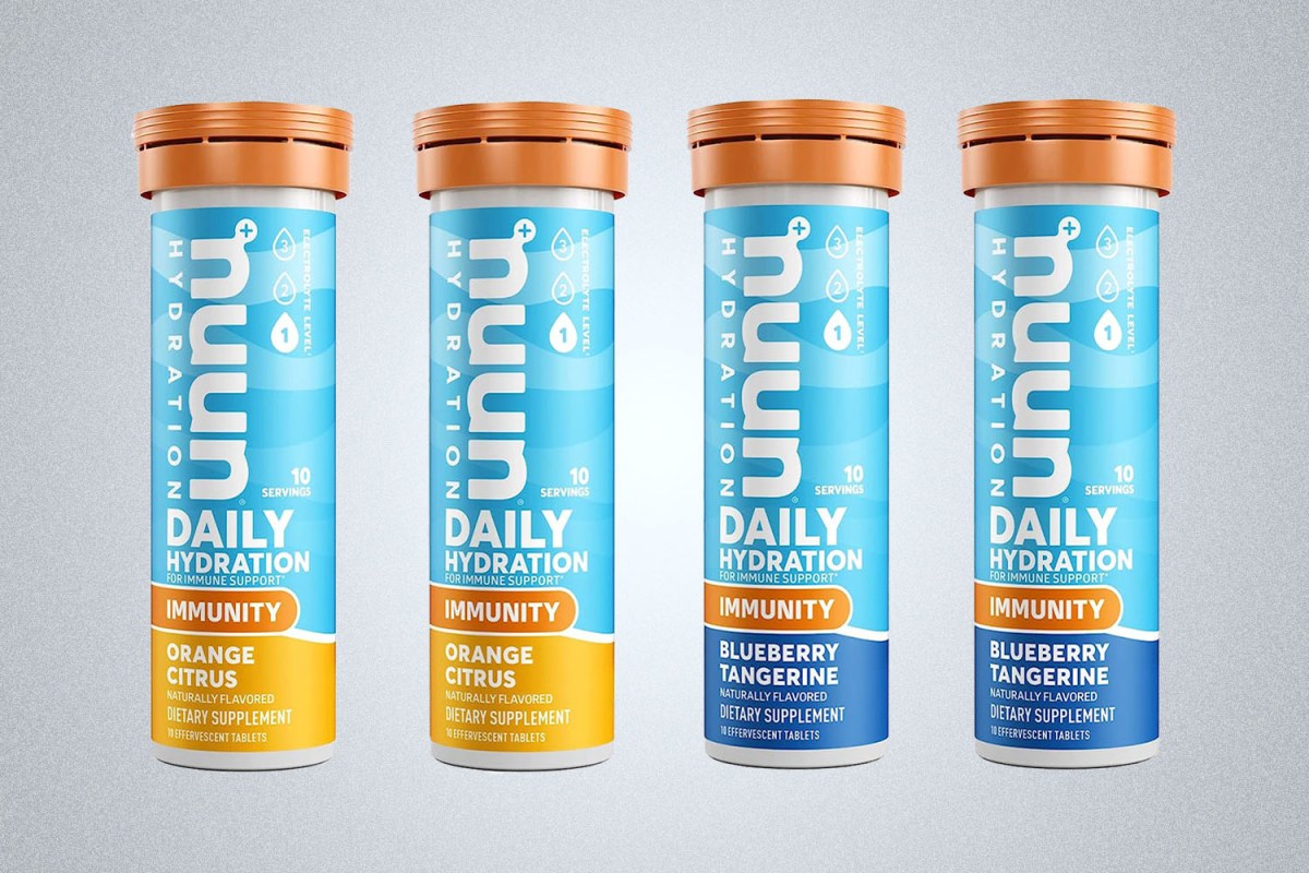 The Electrolyte Supplement: Nuun Immunity Support Hydration Supplements (4-Pack)