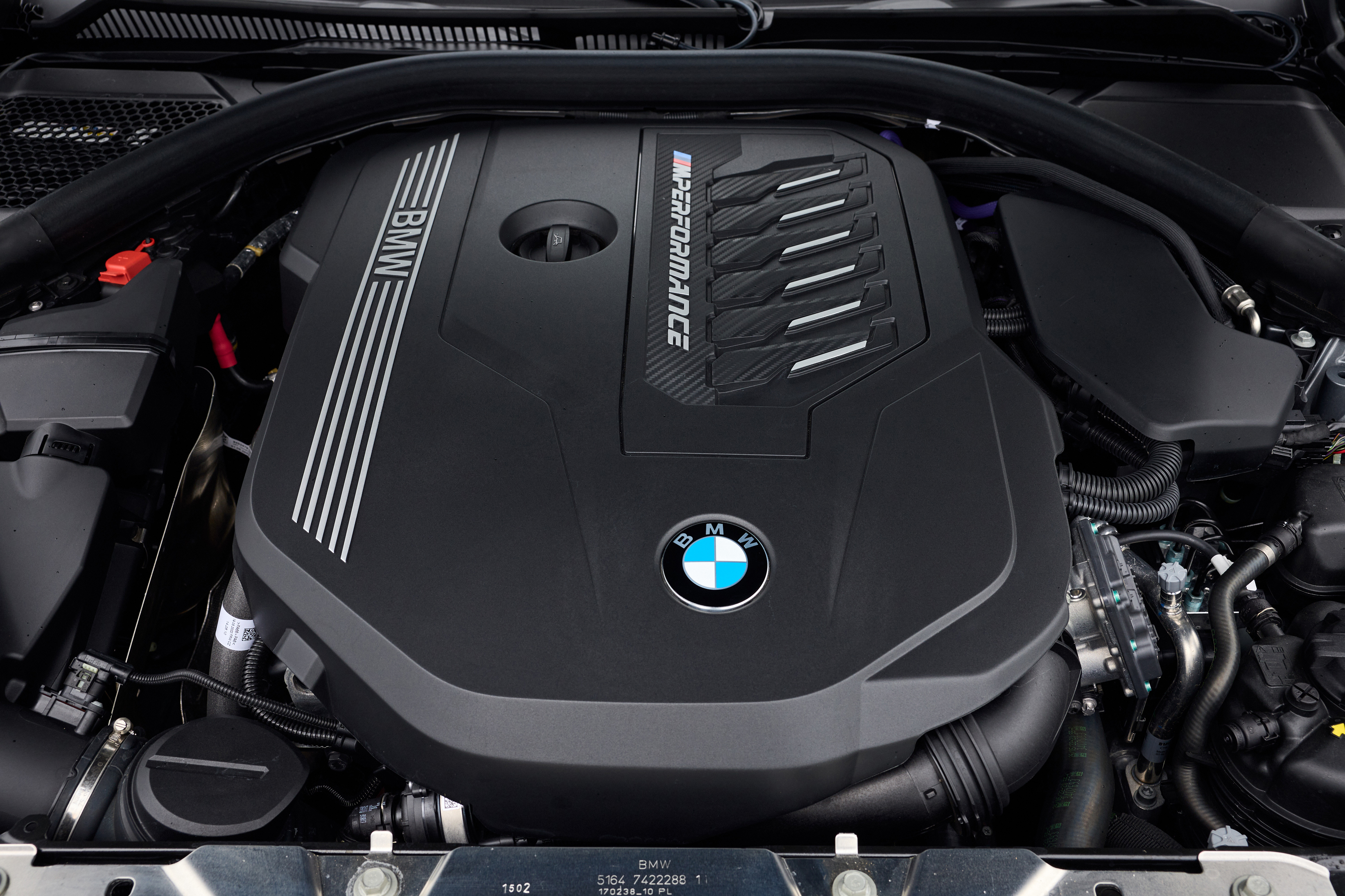 The 2023 BMW M340i xDrive engine