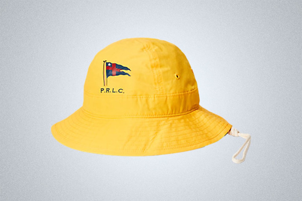 Polo Ralph Lauren Nautical-Flag Cotton-Blend Bucket Hat