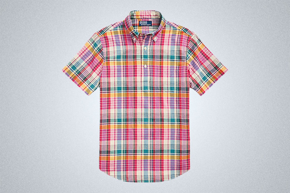 Polo Ralph Lauren Classic-Fit Madras Popover Shirt