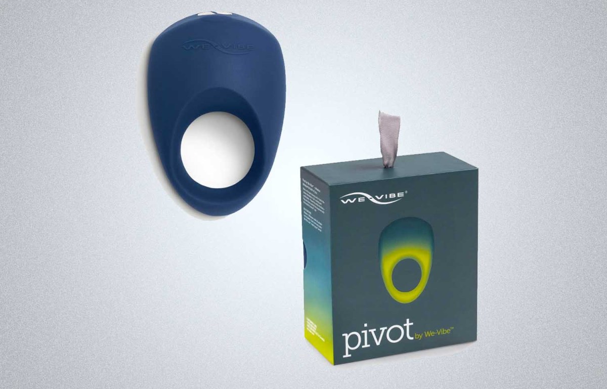 We-Vibe Pivot Vibrating Penis Ring Wearable Smart Toy for Men & Couples